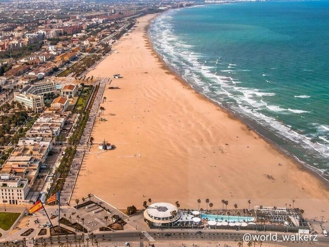 Apartamento Turistico Lux Center Valência Exterior foto